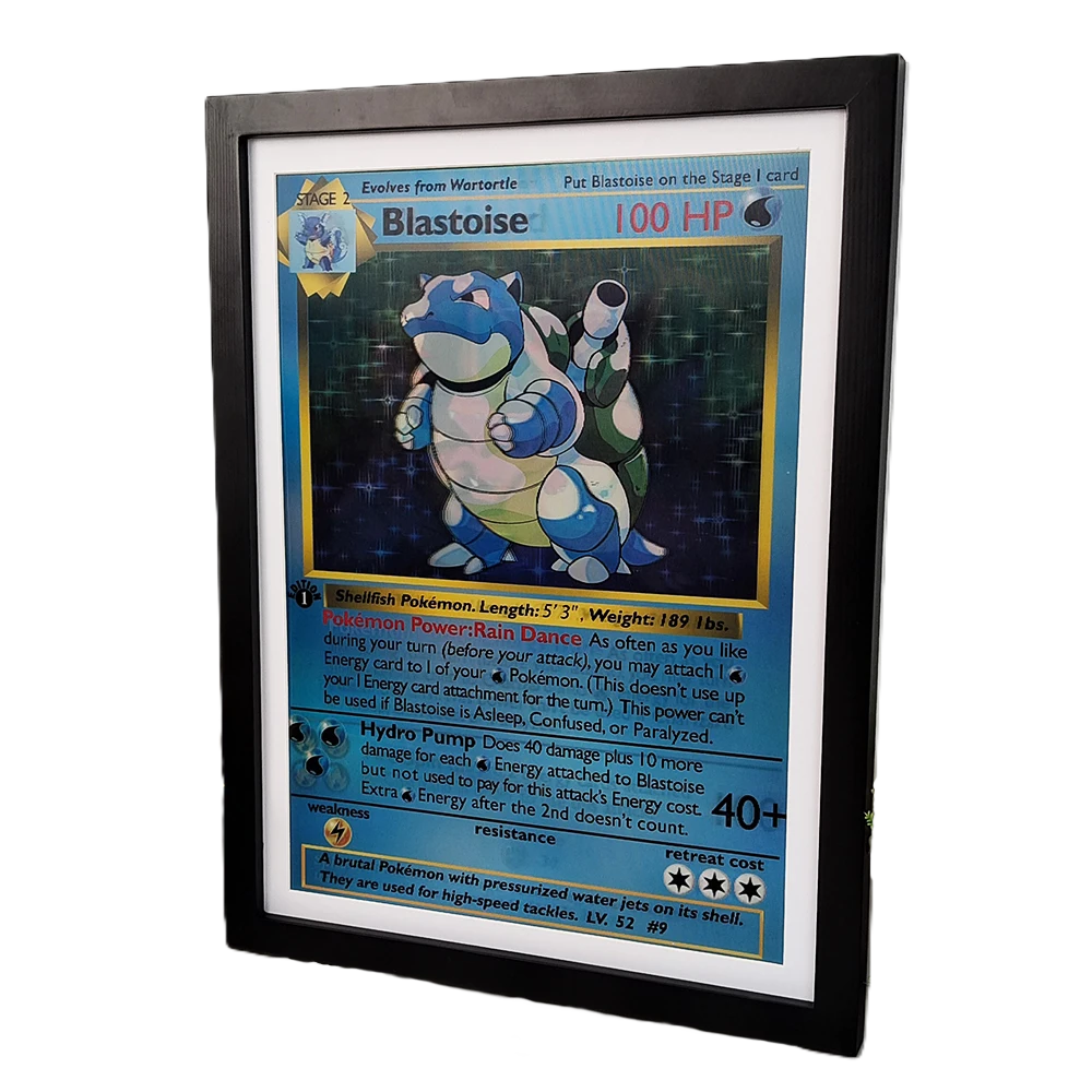 Pokémon 3D Lenticular Print Poster Vintage