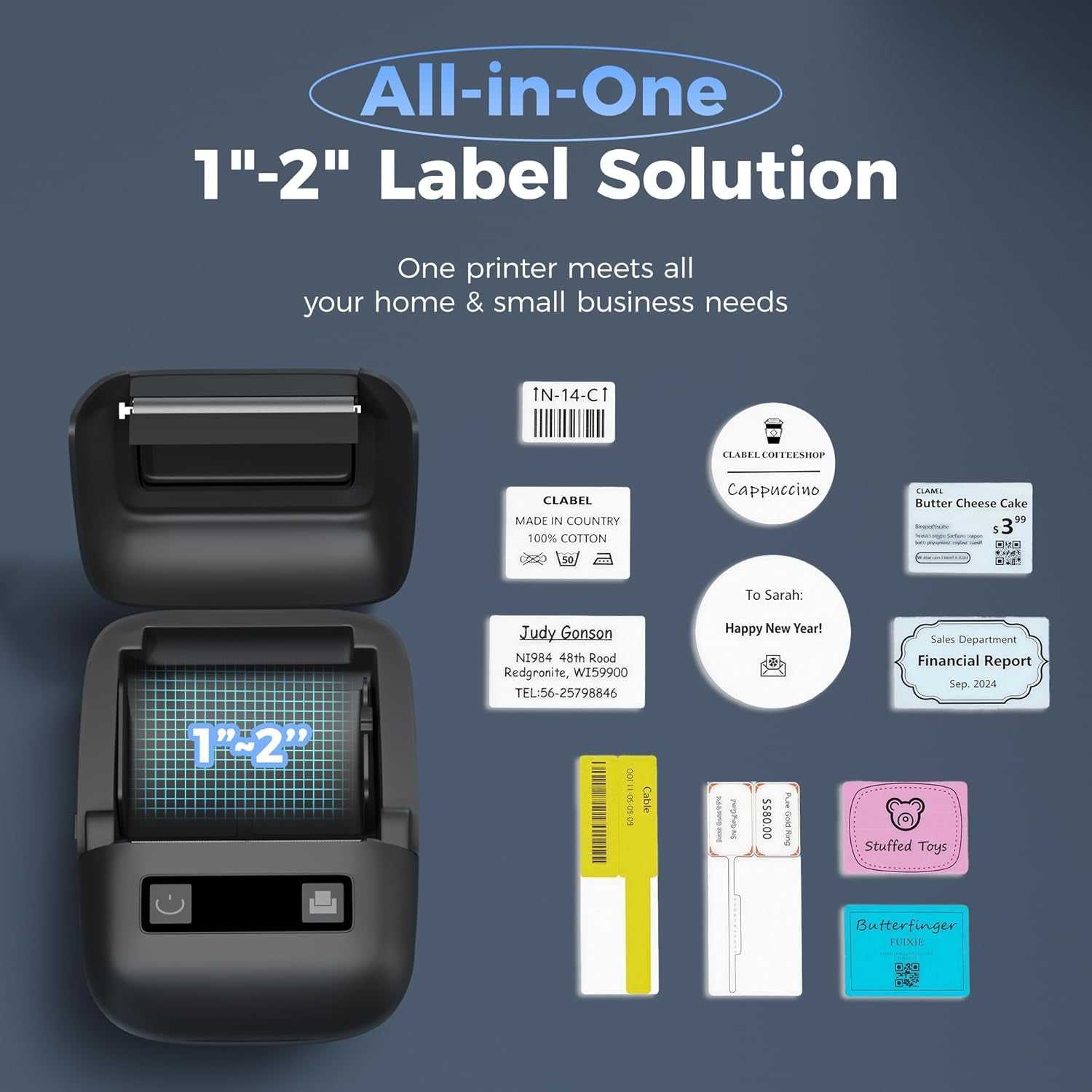 PocketPrint Pro™ | Inkless Mini Sticker Printer