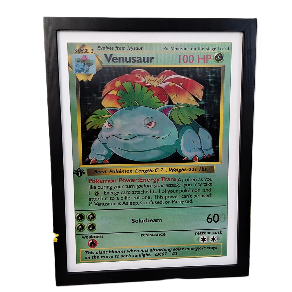 Pokémon 3D Lenticular Print Poster Vintage