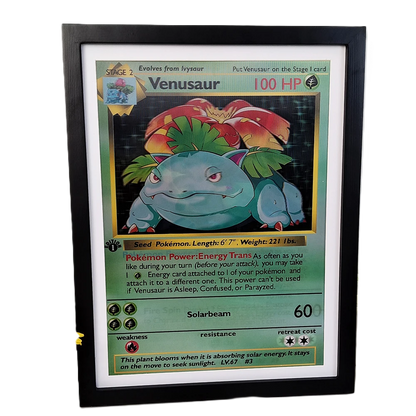 Pokémon 3D Lenticular Print Poster Vintage