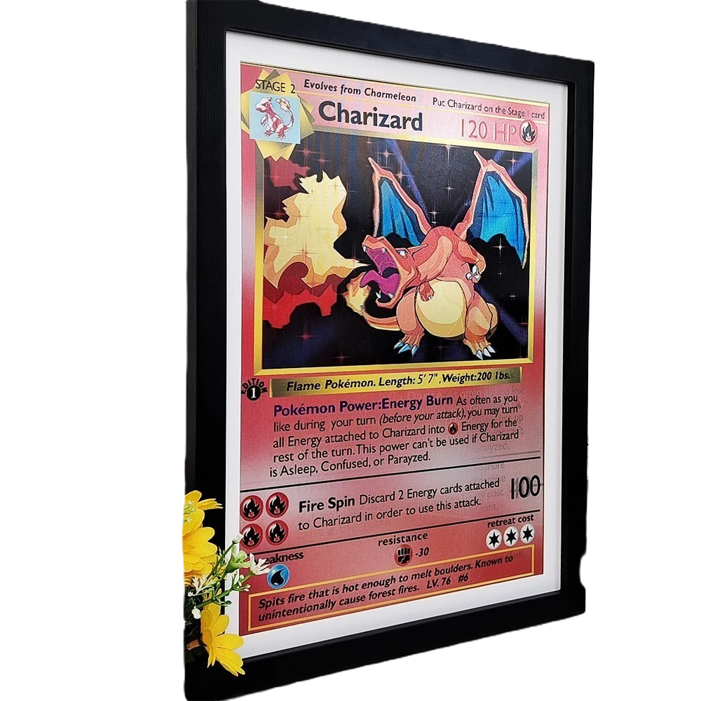 Pokémon 3D Lenticular Print Poster Vintage